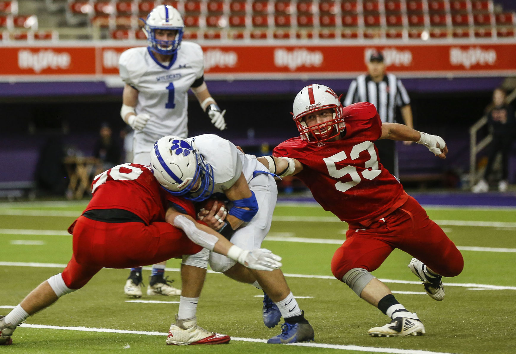 State FBall West Hancock vs. Woodbury Central 4